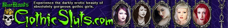 Sponsored by Gothic Sluts banner.