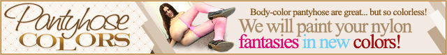 Sponsored by Pantyhose Colors banner.