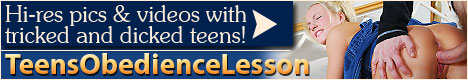 Sponsored by Teens Obedience Lesson banner.