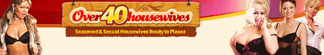 Sponsored by Over40housewives banner.