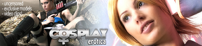 Sponsored by Cosplay Erotica banner.