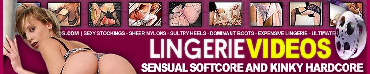 Sponsored by Lingerie Videos banner.