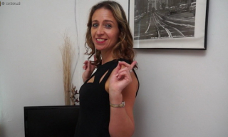 This naughty British mom Cass loves to play alone